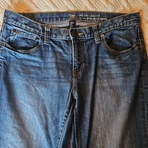 GAP Blue Straight Leg Jeans Medium Wash